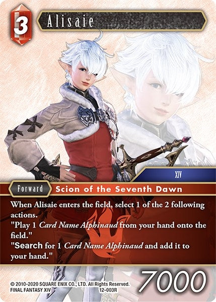Image for Alisaie (Opus XII) (12-003R) - Final Fantasy TCG
