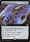 Image for Staff of Domination (Extended Art) (Commander Legends) (701) - Magic: The Gathering