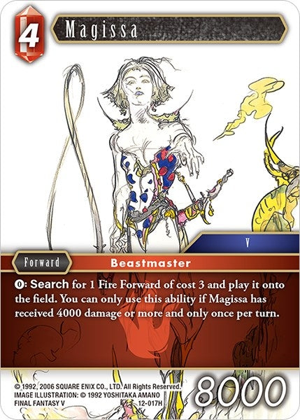 Image for Magissa (Opus XII) (12-017H) - Final Fantasy TCG
