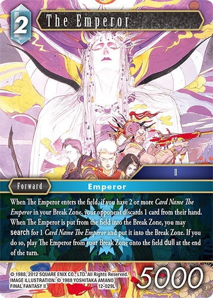 Image for The Emperor (Opus XII) (12-029L) - Final Fantasy TCG