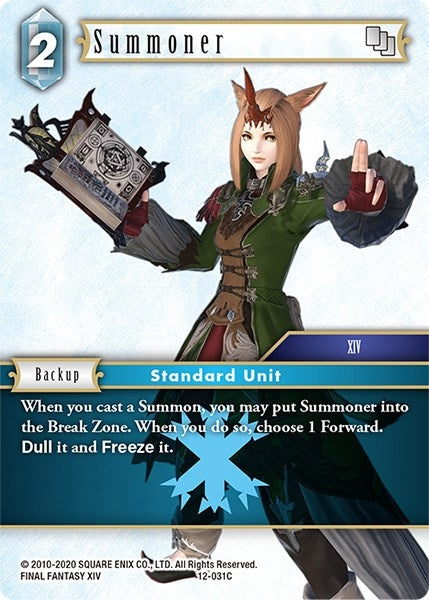 Image for Summoner (Opus XII) (12-031C) - Final Fantasy TCG