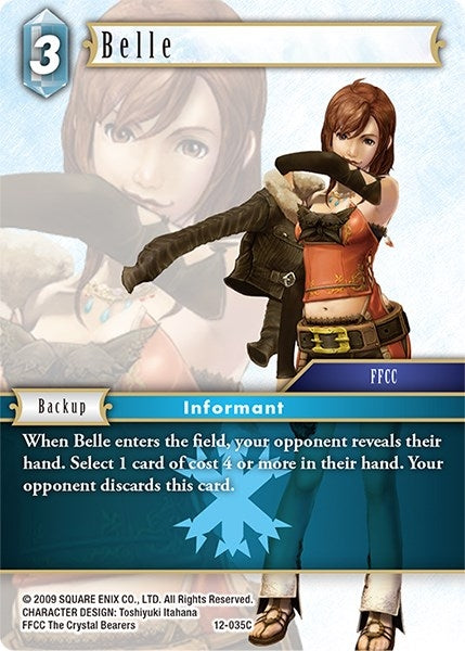 Image for Belle (Opus XII) (12-035C) - Final Fantasy TCG