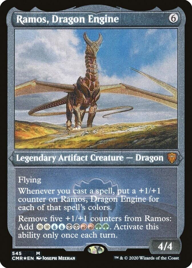Image for Ramos, Dragon Engine (Foil Etched) (Commander Legends) (545) - Magic: The Gathering