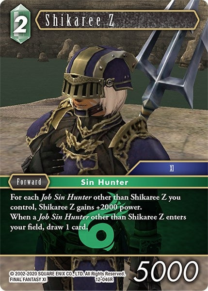 Image for Shikaree Z (Opus XII) (12-046R) - Final Fantasy TCG