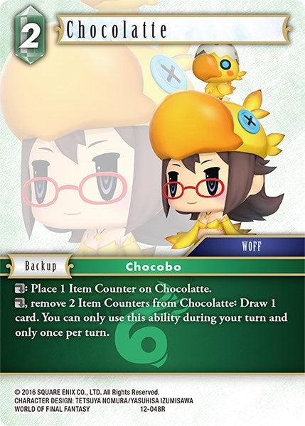 Image for Chocolatte (Opus XII) (12-048R) - Final Fantasy TCG