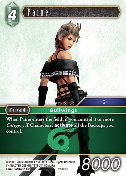 Image for Paine (Opus XII) (12-051R) - Final Fantasy TCG