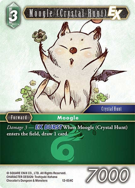 Image for Moogle (Crystal Hunt) EX (Opus XII) (12-054C) - Final Fantasy TCG