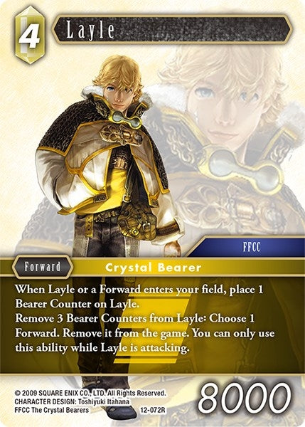Image for Layle (Opus XII) (12-072R) - Final Fantasy TCG