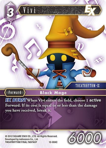 Image for Vivi EX (Opus XII) (12-084C) - Final Fantasy TCG