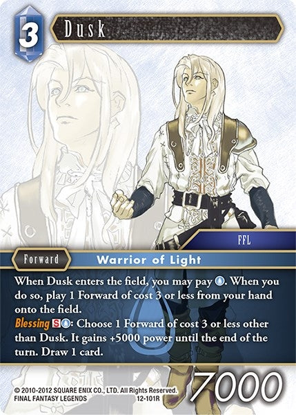 Image for Dusk (Opus XII) (12-101R) - Final Fantasy TCG