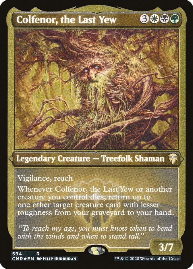 Image for Colfenor, the Last Yew (Foil Etched) (Commander Legends) (594) - Magic: The Gathering