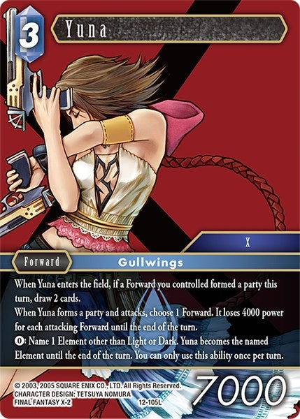 Image for Yuna (Opus XII) (12-105L) - Final Fantasy TCG