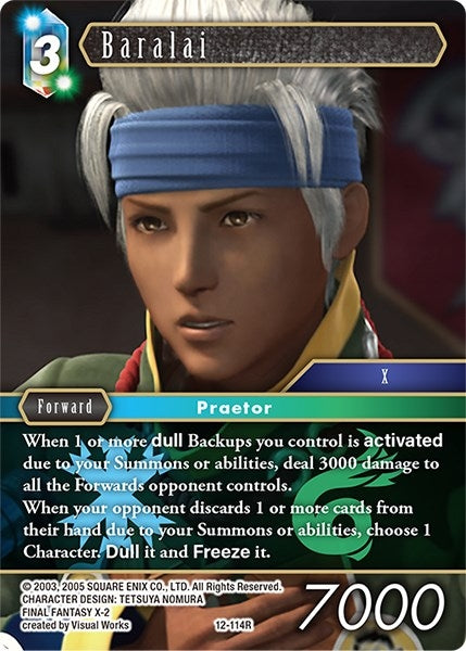 Image for Baralai (Opus XII) (12-114R) - Final Fantasy TCG