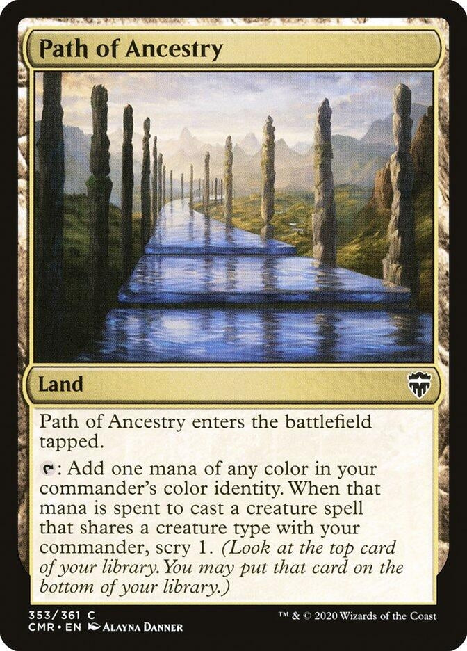 Image for Path of Ancestry (Commander Legends) (353) - Magic: The Gathering