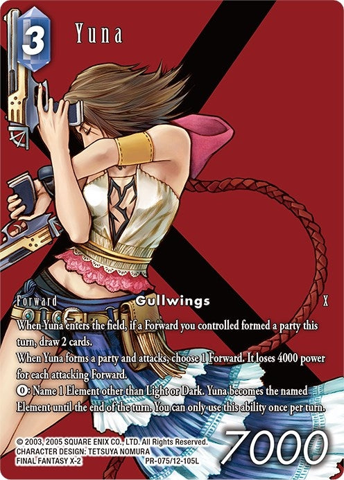 Image for Yuna (Buy A Box Promo) (FF: Promo Cards) (PR-075/12-105L) - Final Fantasy TCG