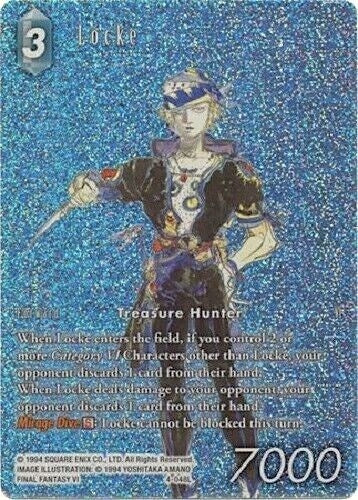 Image for Locke (Full Art Reprint) (Opus XII) (4-048L) - Final Fantasy TCG