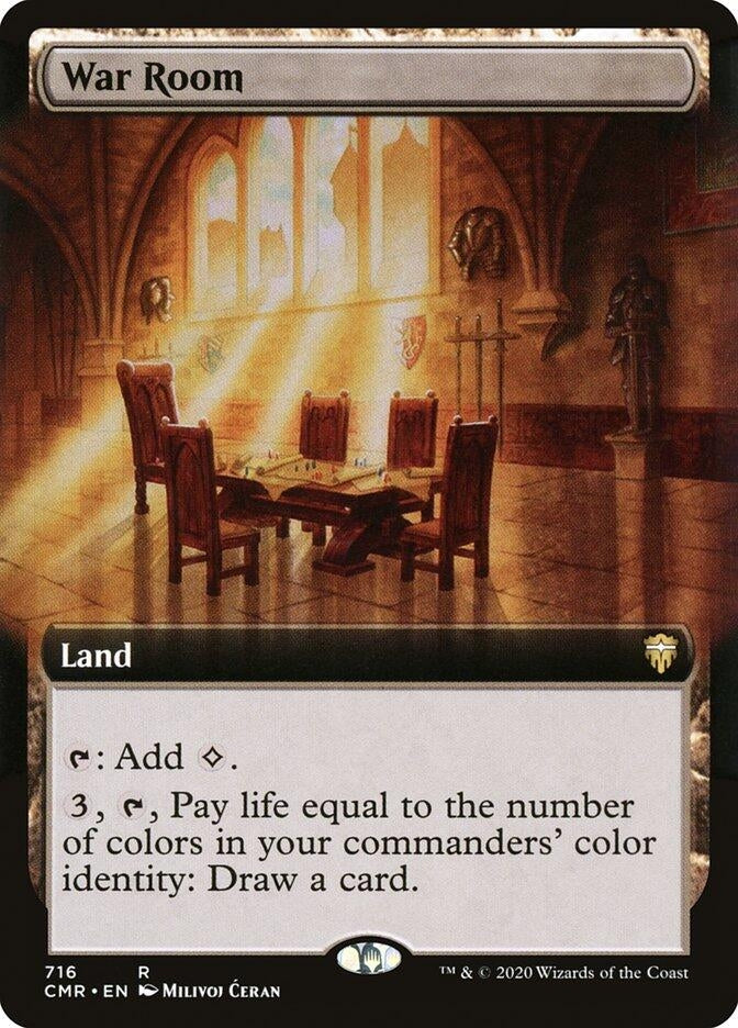 Image for War Room (Extended Art) (Commander Legends) (716) - Magic: The Gathering