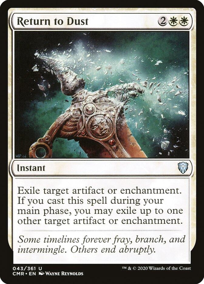 Image for Return to Dust (43) (Commander Legends) (43) - Magic: The Gathering