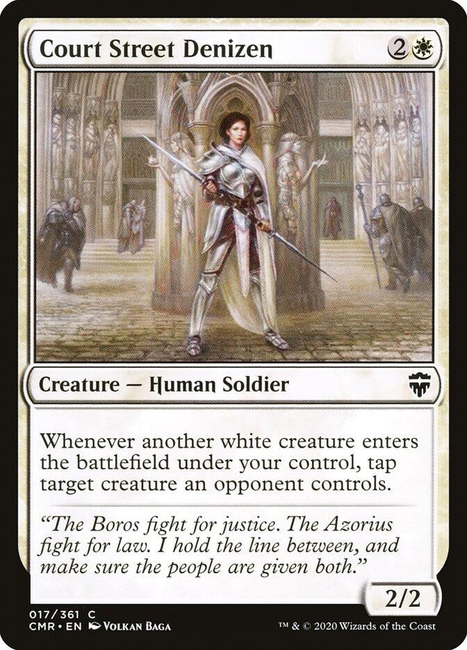 Image for Court Street Denizen (Commander Legends) (17) - Magic: The Gathering