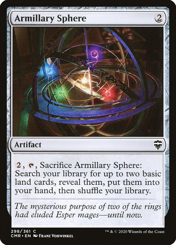 Image for Armillary Sphere (Commander Legends) (298) - Magic: The Gathering