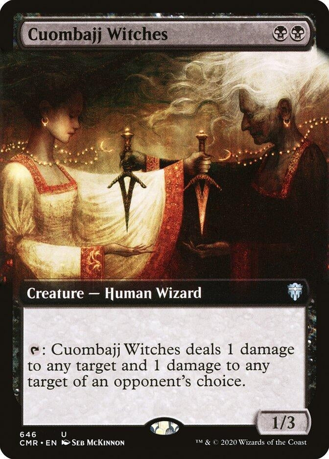 Image for Cuombajj Witches (Extended Art) (Commander Legends) (646) - Magic: The Gathering