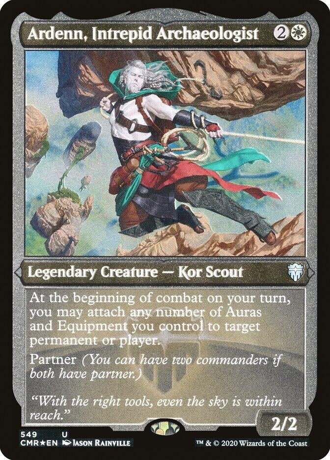 Image for Ardenn, Intrepid Archaeologist (Foil Etched) (Commander Legends) (549) - Magic: The Gathering