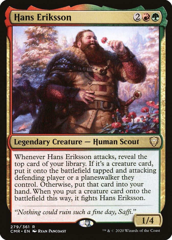 Image for Hans Eriksson (Commander Legends) (279) - Magic: The Gathering