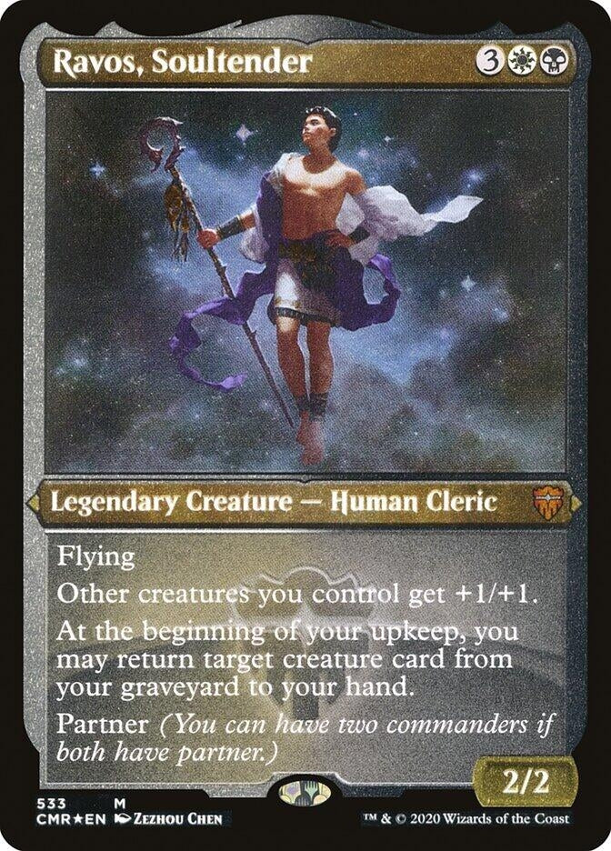 Image for Ravos, Soultender (Foil Etched) (Commander Legends) (533) - Magic: The Gathering