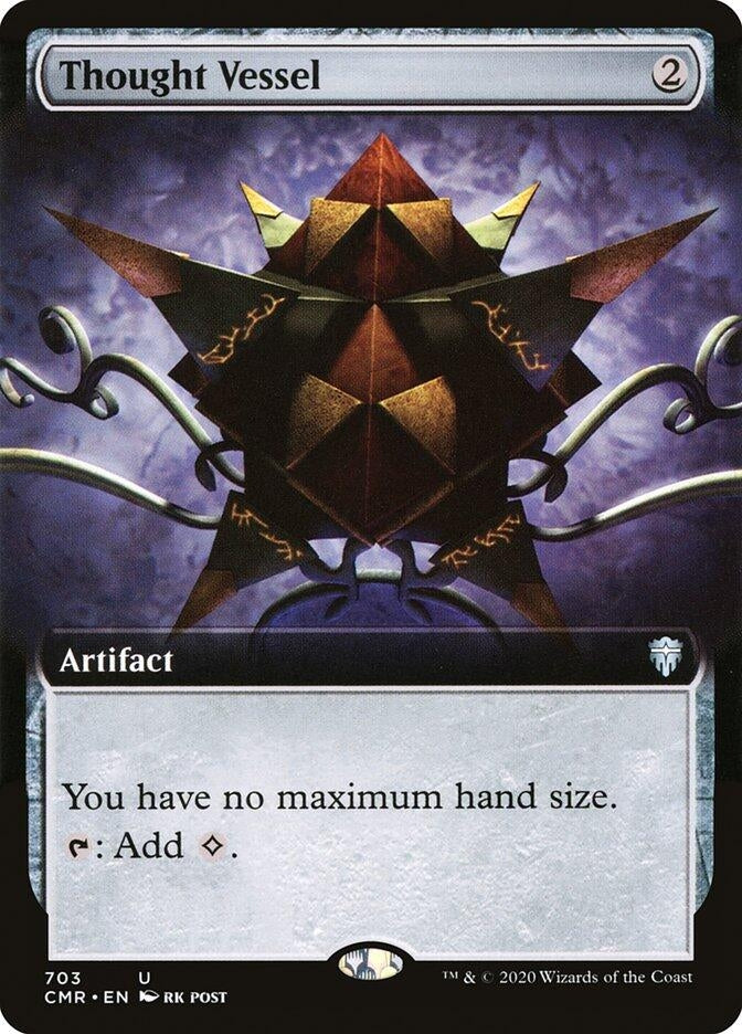 Image for Thought Vessel (Extended Art) (Commander Legends) (703) - Magic: The Gathering