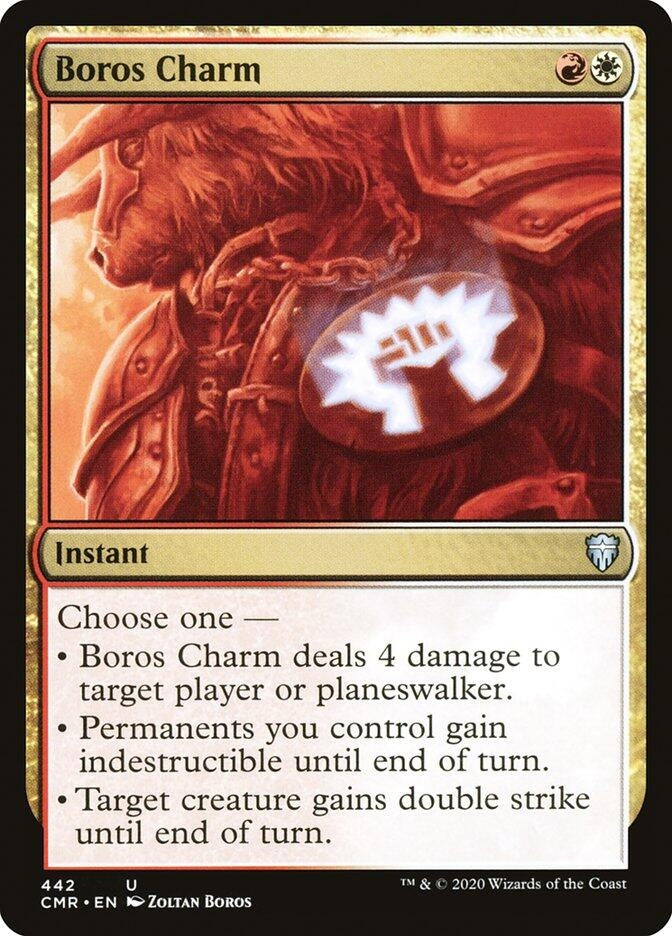 Image for Boros Charm (Commander Legends) (442) - Magic: The Gathering