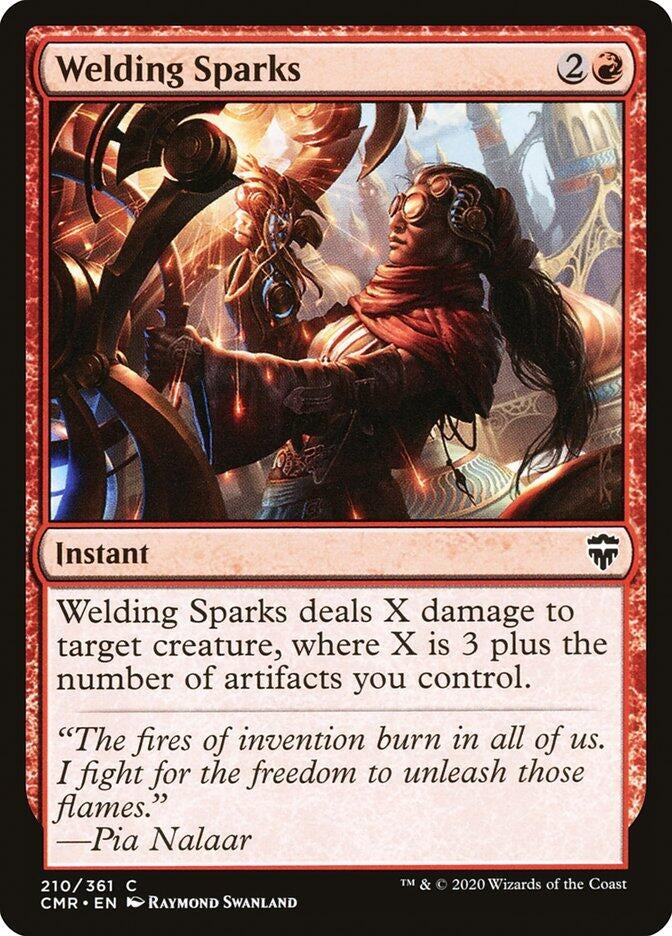 Image for Welding Sparks (Commander Legends) (210) - Magic: The Gathering