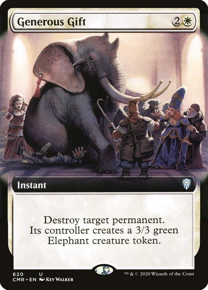 Image for Generous Gift (Extended Art) (Commander Legends) (620) - Magic: The Gathering