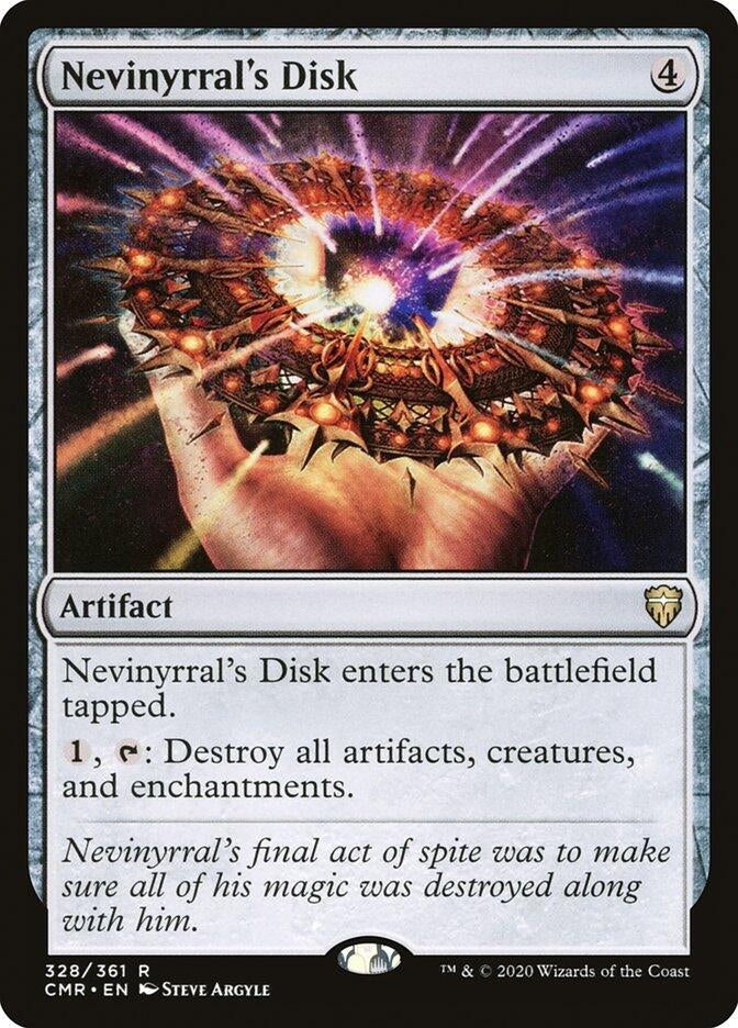 Image for Nevinyrral's Disk (Commander Legends) (328) - Magic: The Gathering