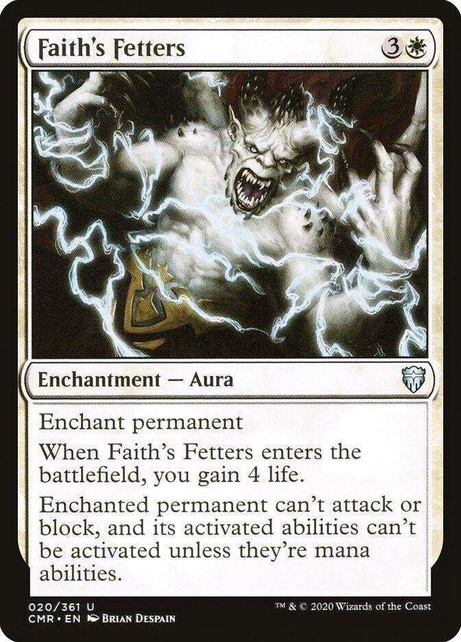 Image for Faith's Fetters (Commander Legends) (20) - Magic: The Gathering