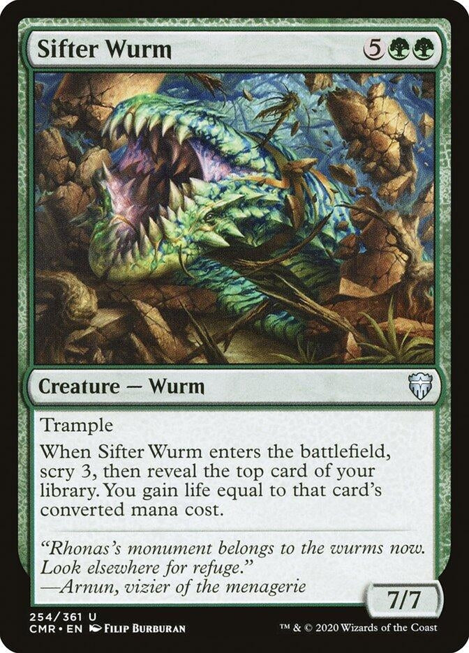 Image for Sifter Wurm (Commander Legends) (254) - Magic: The Gathering