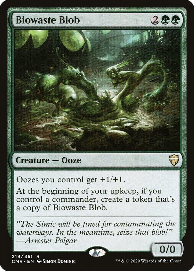 Image for Biowaste Blob (Commander Legends) (219) - Magic: The Gathering