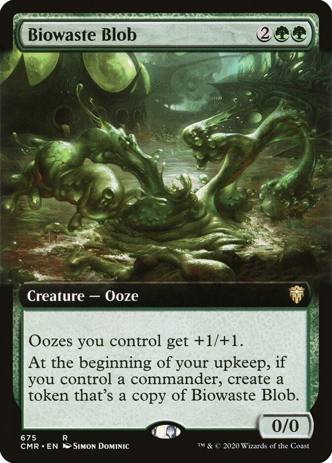 Image for Biowaste Blob (Extended Art) (Commander Legends) (675) - Magic: The Gathering