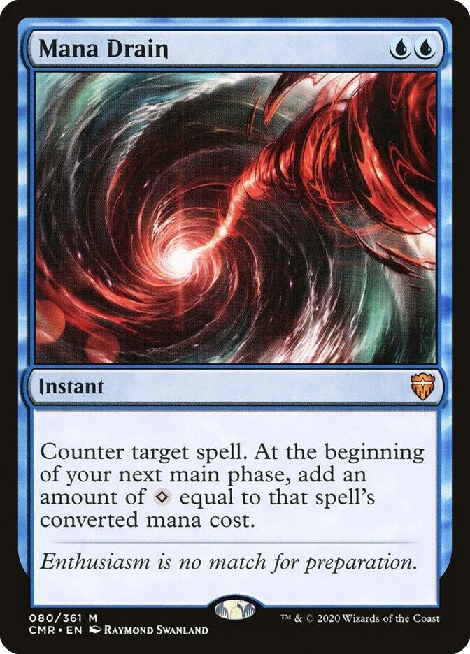 Image for Mana Drain (Commander Legends) (80) - Magic: The Gathering