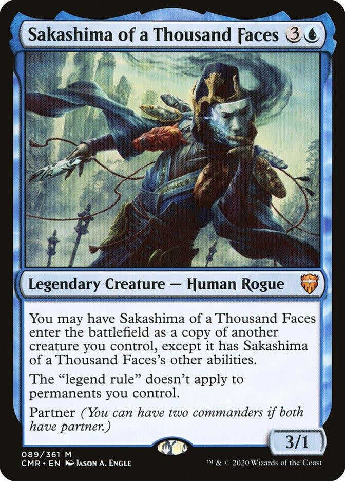 Image for Sakashima of a Thousand Faces (Commander Legends) (89) - Magic: The Gathering