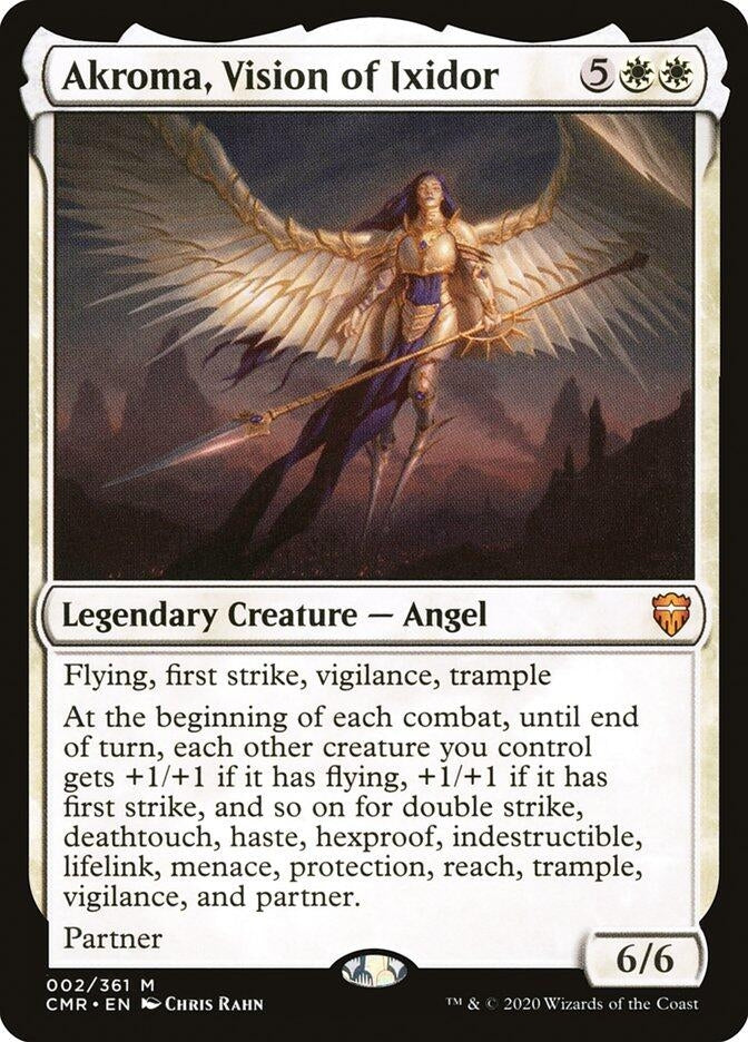 Image for Akroma, Vision of Ixidor (Commander Legends) (2) - Magic: The Gathering