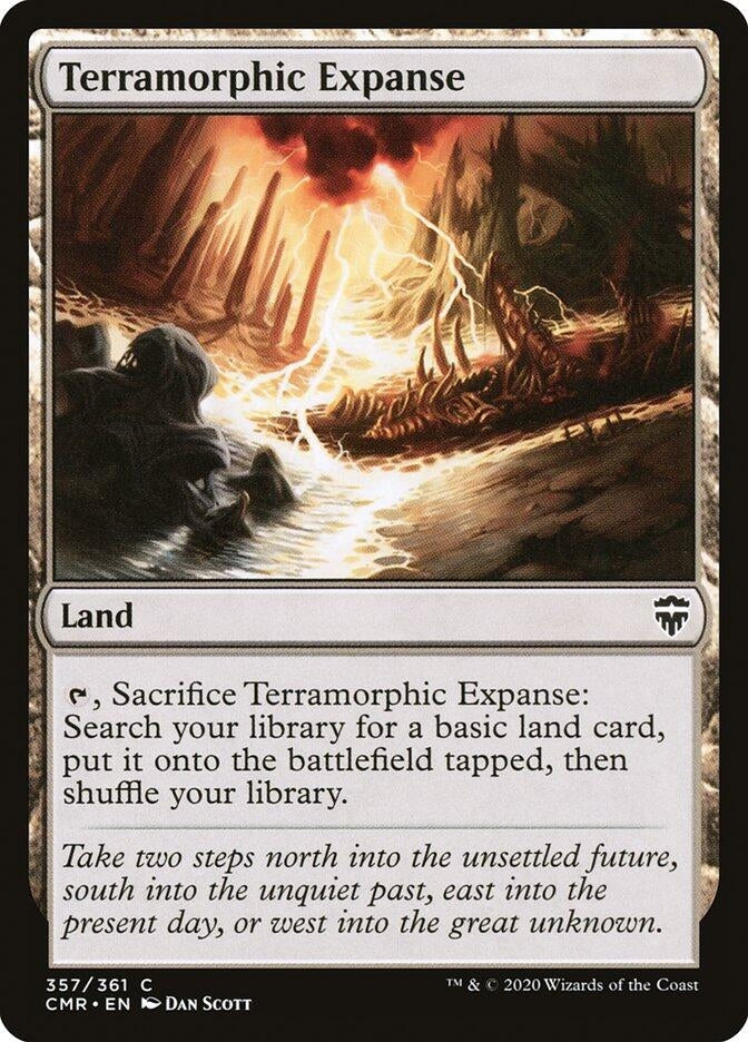 Image for Terramorphic Expanse (357) (Commander Legends) (357) - Magic: The Gathering