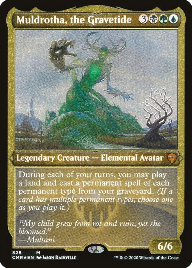 Image for Muldrotha, the Gravetide (Foil Etched) (Commander Legends) (528) - Magic: The Gathering