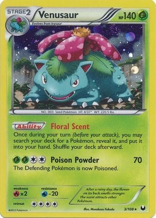 Image for Venusaur - 3/108 (Cosmos Holo) (Blister Exclusives) (003/108) - Pokemon