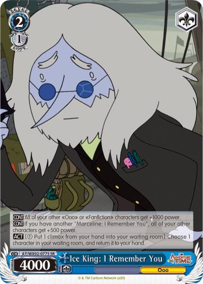 Image for Ice King: I Remember You (SR) (Adventure Time) (AT/WX02-077S SR) - Weiss Schwarz
