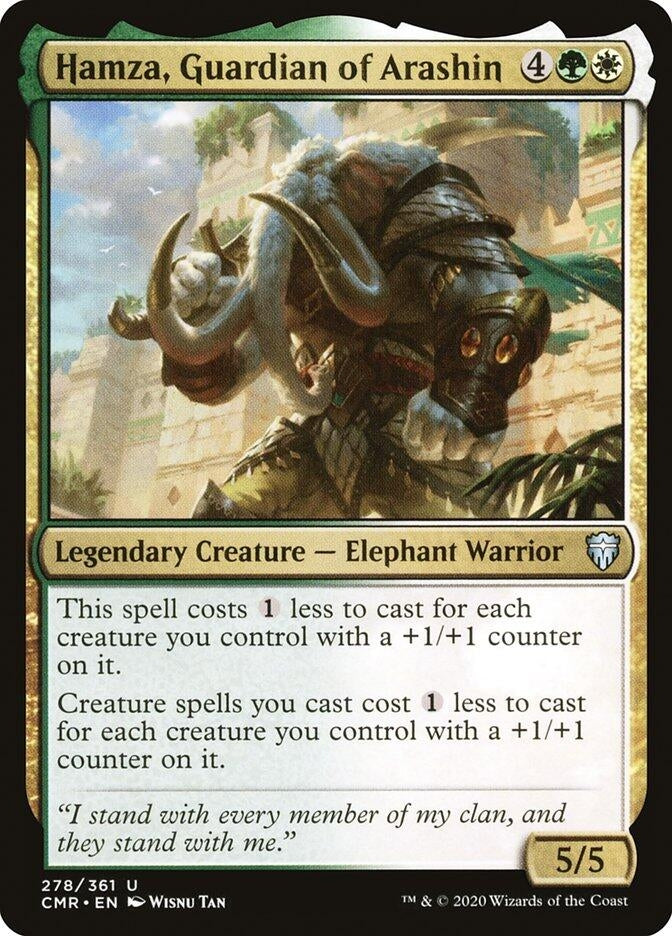 Image for Hamza, Guardian of Arashin (Commander Legends) (278) - Magic: The Gathering
