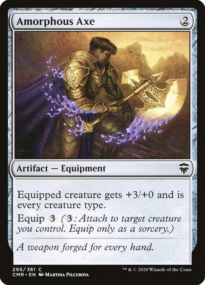 Image for Amorphous Axe (Commander Legends) (295) - Magic: The Gathering