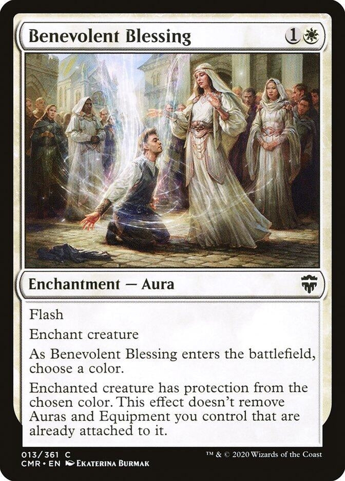 Image for Benevolent Blessing (Commander Legends) (13) - Magic: The Gathering