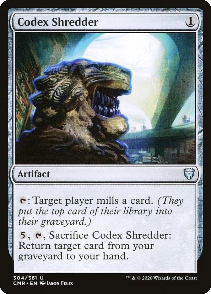 Image for Codex Shredder (Commander Legends) (304) - Magic: The Gathering