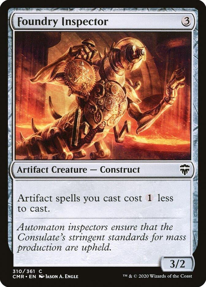 Image for Foundry Inspector (Commander Legends) (310) - Magic: The Gathering