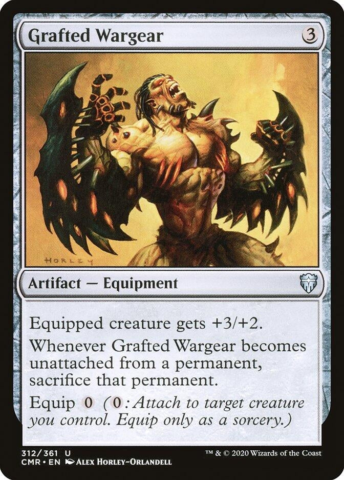 Image for Grafted Wargear (Commander Legends) (312) - Magic: The Gathering